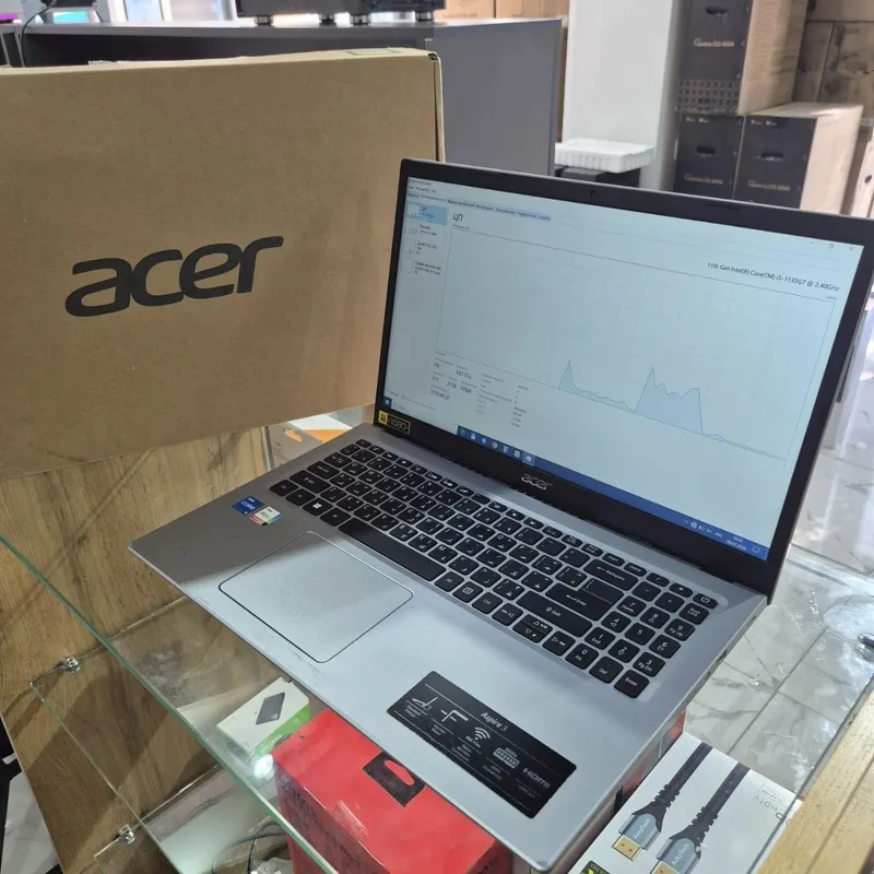 Noutbuk Acer Aspire i5 11th 8/512 ssd 15,6 3