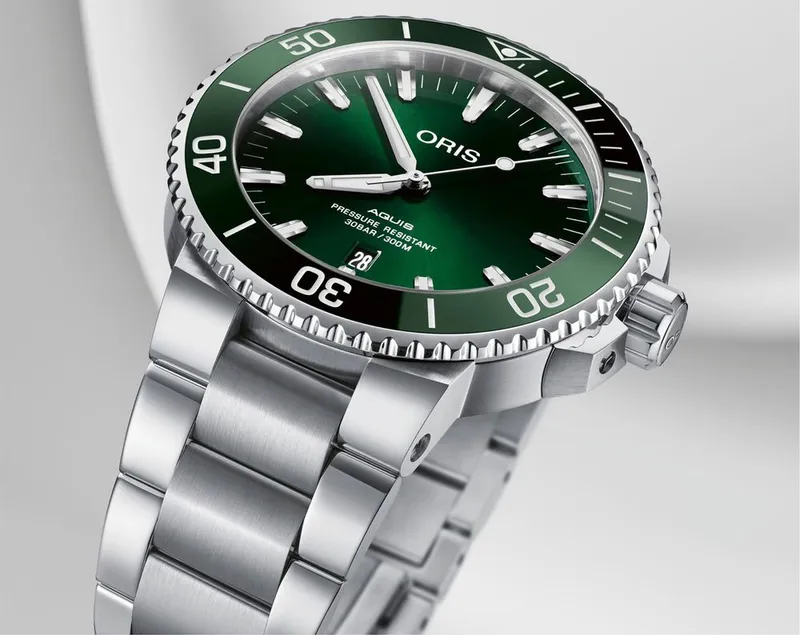 Швейцарские дайверские часы ORIS Aquis, механика — фото 2