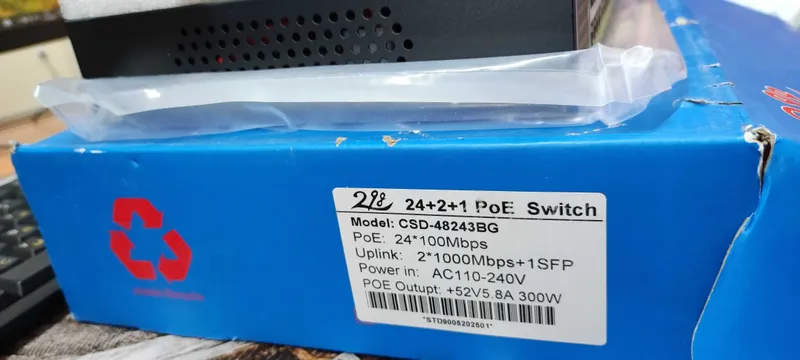 Smart POE Switch 24+2+1 2 Smart POE Switch 24+2+1 2