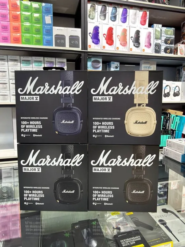 Наушники Marshall Major 5. Marshall monitor 3anc. Marshall minor 4. — фото 4