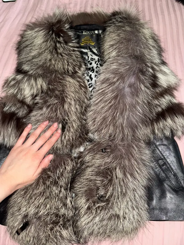 Жилетка из песца