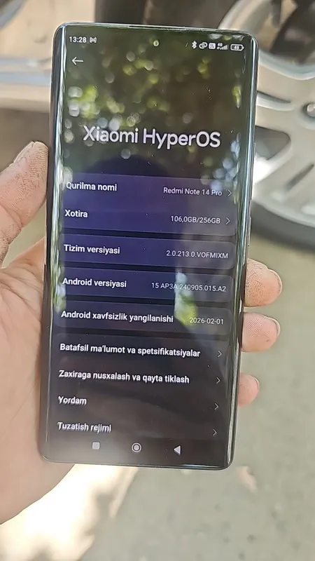 Redmi note 14 pro 12/256 5