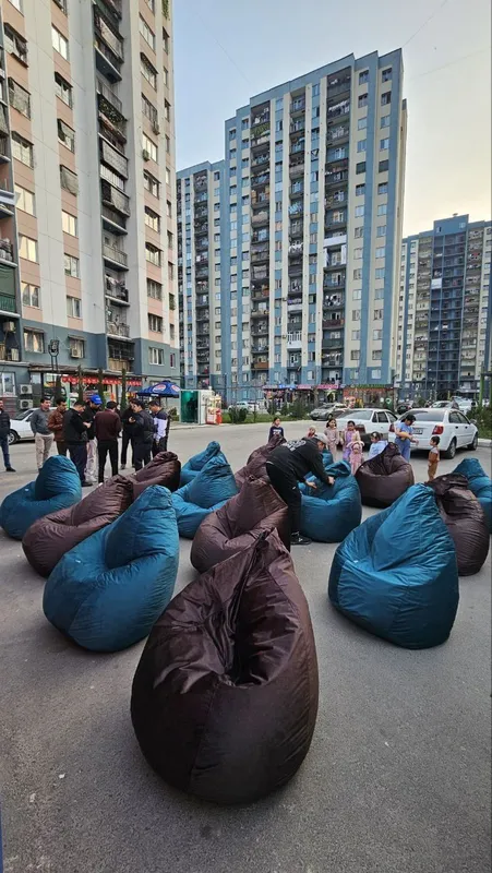 Аренда бин бег . Аренда Пуфик . Кресла мешок . Bin beg arenda — фото 1