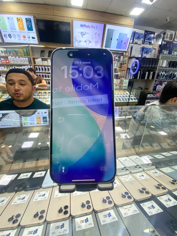 iPhone 17 pro silver 256 Yomks 100 holati ideal — фото 3