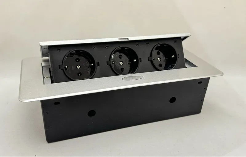 Напольная настольная розетка, лючок Socket, короб в Ташкенте 3