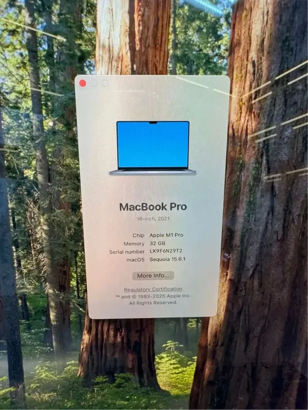 MacBook Pro 16" M1 Pro (32GB RAM / 512GB SSD) 4 MacBook Pro 16" M1 Pro (32GB RAM / 512GB SSD) 4