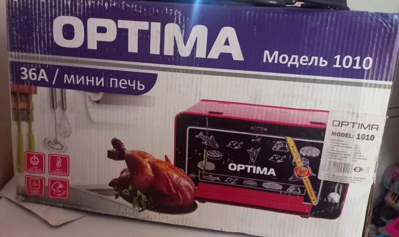 OPTIMA 36А мини-печь, модель 10/10
