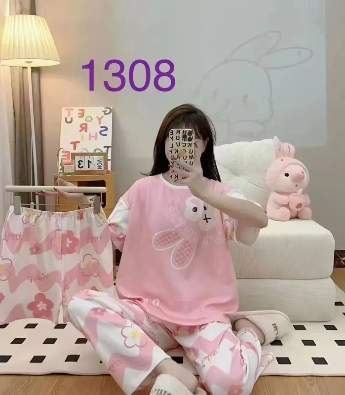 3talik yoz uchun qulay pijama 4