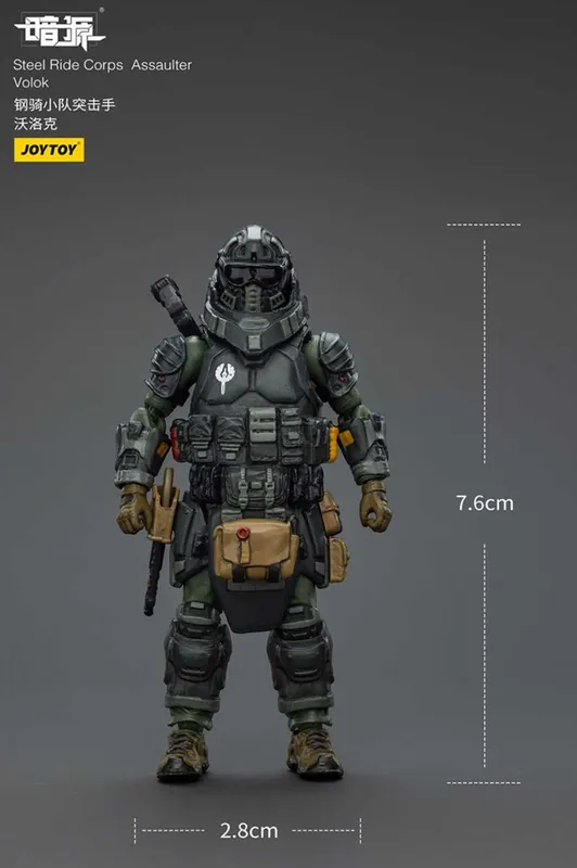 Фигурка робота с пилотом Joytoy Mecha APOC Storm ST-12 — фото 3