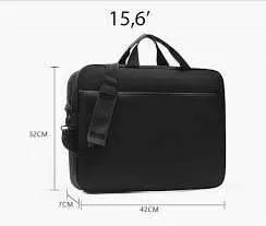 Сумка для ноутбука 15,6" 9902-3 Эко кожа (Black+ — фото 1