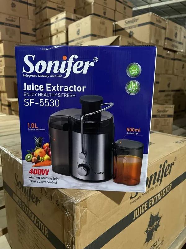 Соковыжималка холодного отжима Sonifer SF-5530 — свежесть и польза Соковыжималка холодного отжима Sonifer SF-5530 — свежесть и польза