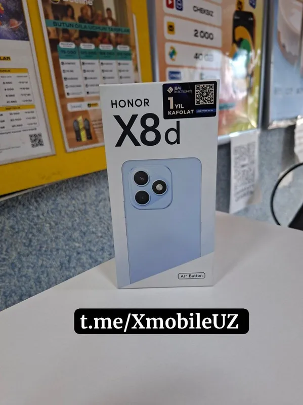 Honor X8d 8+8/256GB