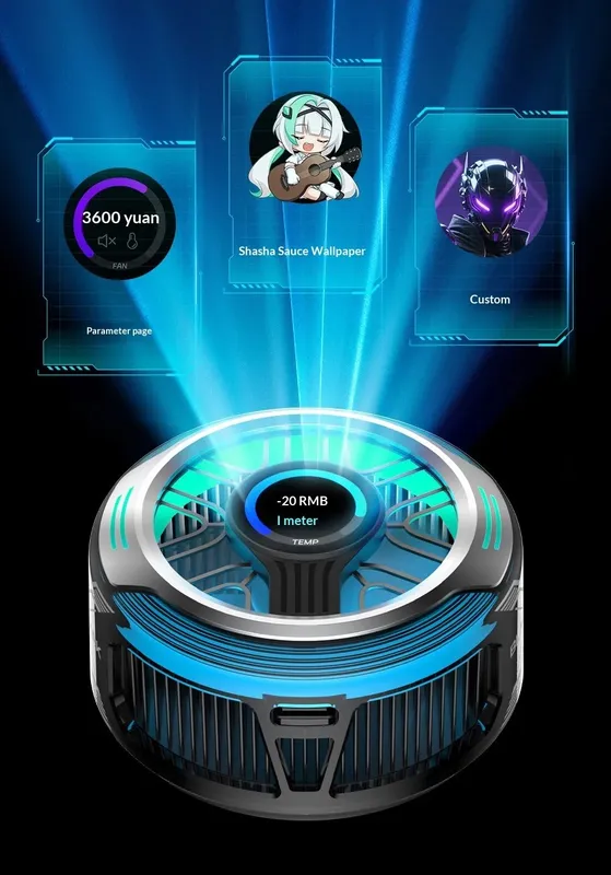 Black Shark 6 Pro uchun sovutgich 8 Black Shark 6 Pro uchun sovutgich 8