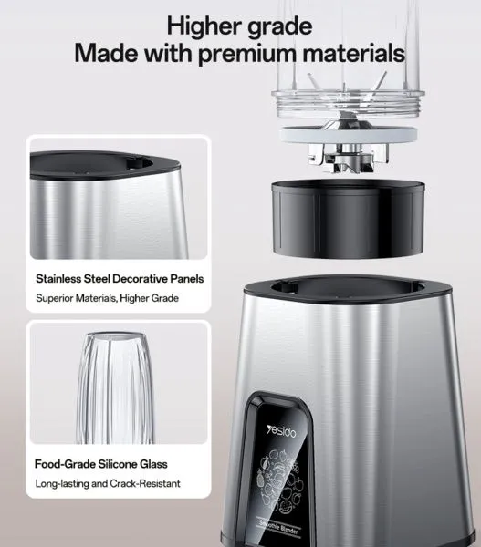 Yesido EC27 2-in-1 Mini Blender 7