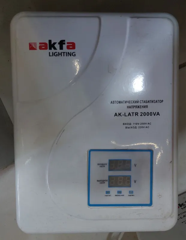 Akfa Stabilizator 2000w sotiladi Akfa Stabilizator 2000w sotiladi