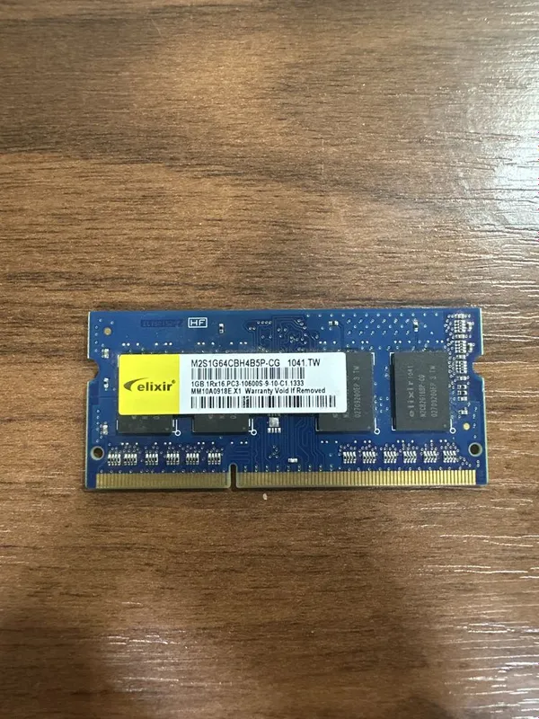 DDR3 ноутбук учун 1 гб
