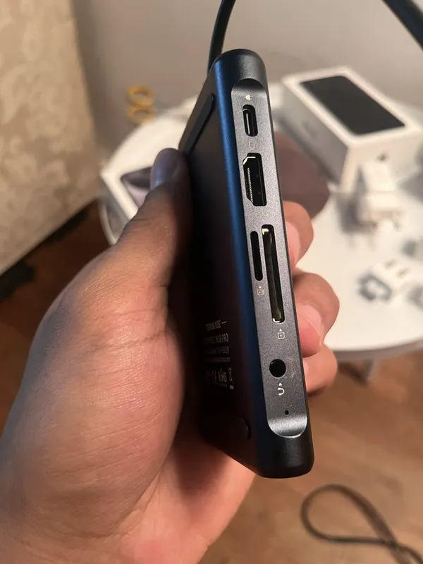 USB-C Hub Pro HDMI SD TF AUX для MacBook / iPad / Laptop