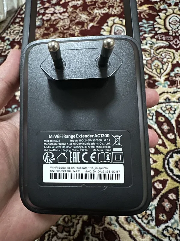 WiFi усилитель сигнала Xiaomi range Exntender AC1200 — фото 1