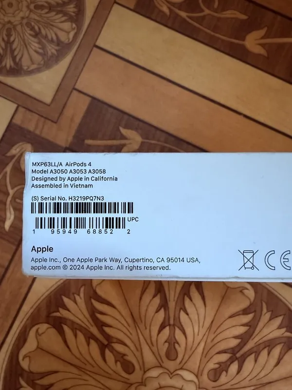 Apple Airpods 4 Original Amerikadan Olingan — фото 3