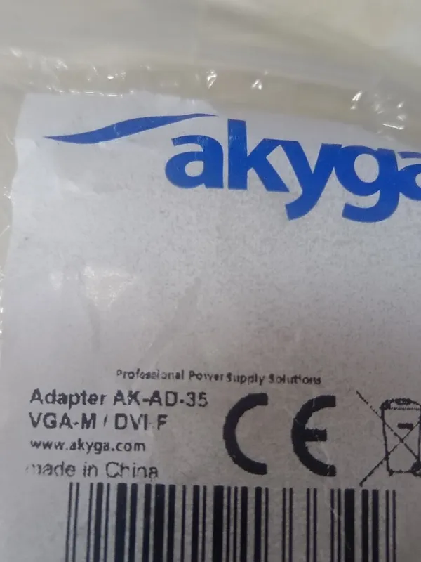 Адаптер AK-AD-35 DVI -F / VGA-M 6