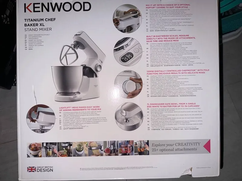 Продаётся срочно новый премиальный комплект кухонного комбайна Kenwood — фото 5