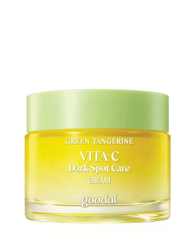 Осветляющий крем с витамином C против пигментных пятен Goodal Green Tangerine Vita-C Dark Spot Care Cream
