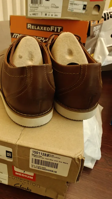 Кожаные туфли Clarks со скидкой 3 Кожаные туфли Clarks со скидкой 3
