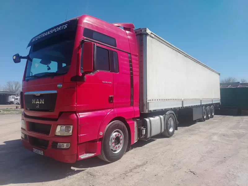 Продаётся MAN tgx 440 standart 2010 года. прицеп Kassbohrer 2012 года