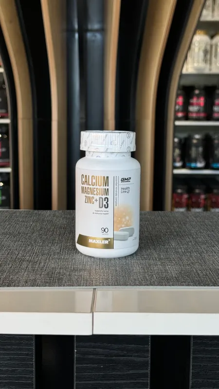 Maxler Calcium Magnesium Zinc+ D3 90 tablets.