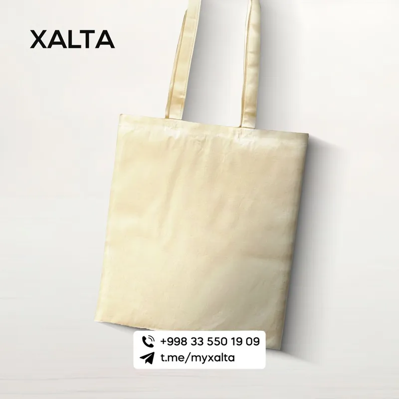 Ekosumka ecobag shopper ishlab chiqaruvchidan 1 Ekosumka ecobag shopper ishlab chiqaruvchidan 1