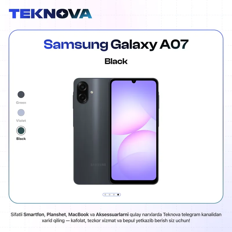 Samsung Galaxy A07 / Yetkazib berish bepul! 4