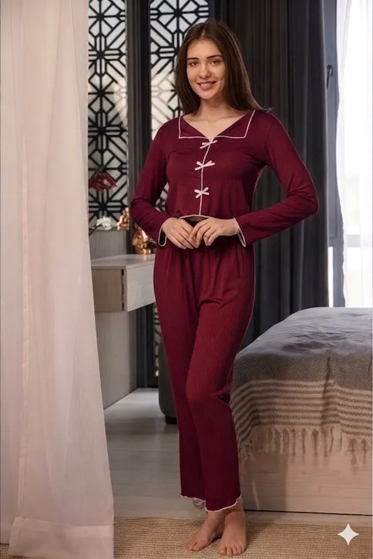 Ayollar pijamasi yangi kyilmagan sifati juqa yaxsh — фото 8