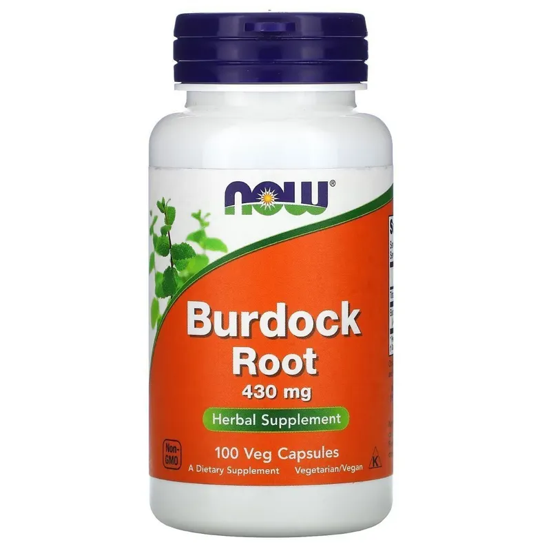 Burdock Root , Корень лопуха 430 mg — очищение, детокс и здоровье изну — фото 2