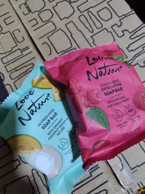 Love nature sovuni oriflame juda hidlari  yoqimli
