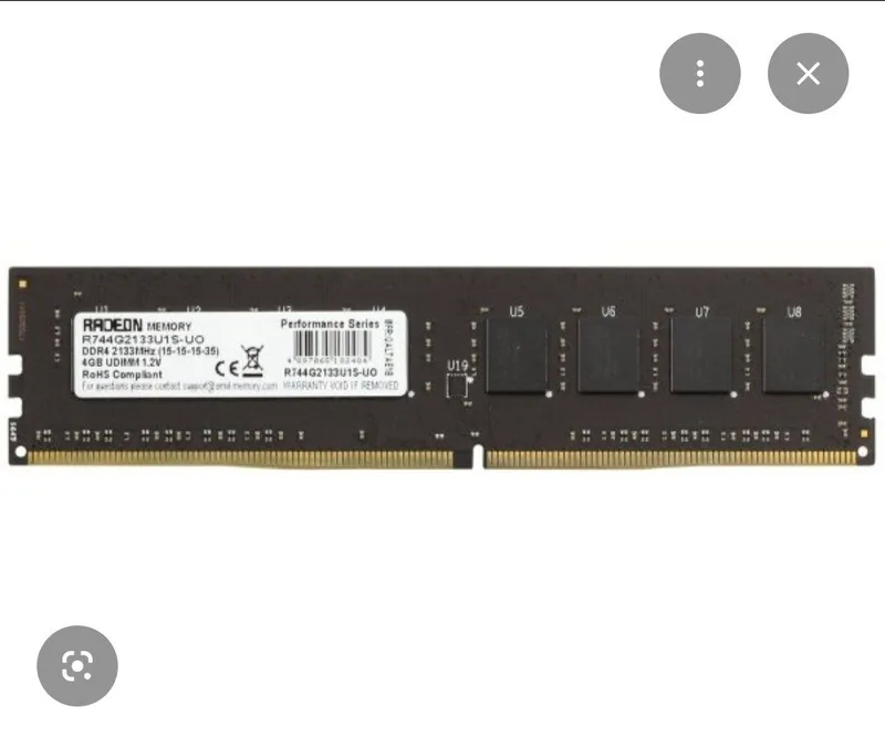 Operativka radeon 4gb 2400 mhz