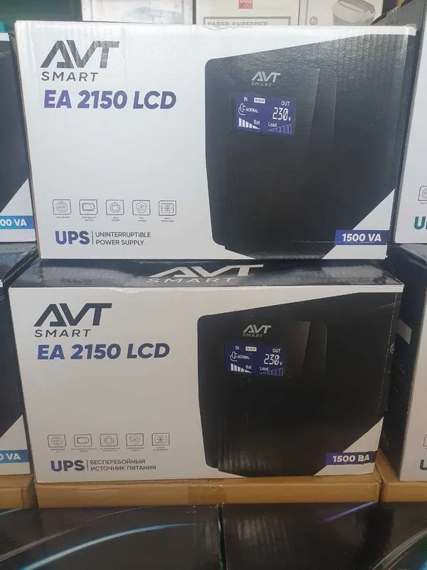 UPS AVT SMART 1500 LCD AVR uzluksiz quvvat manbai 2