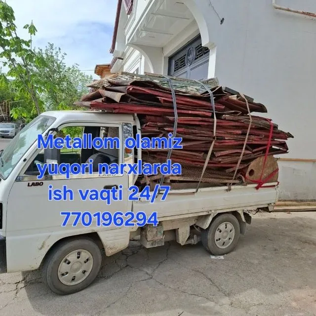 Metallom Metal metallalom olamiz yuqori narxlarda