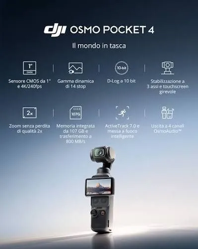 Dji pocket 4 4k\240fps 1 Dji pocket 4 4k\240fps 1