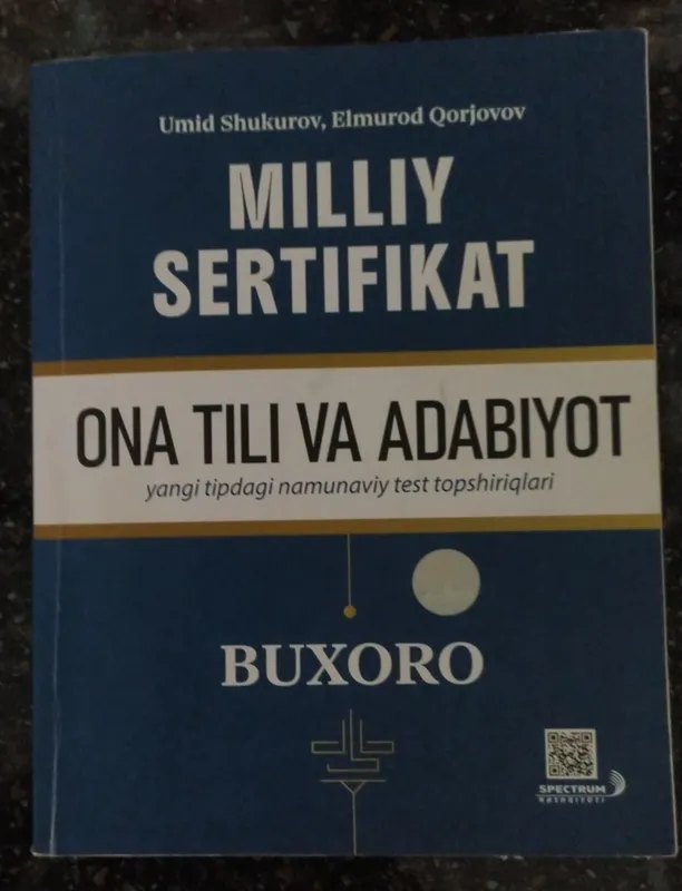 Ona tili sertifikat kitob