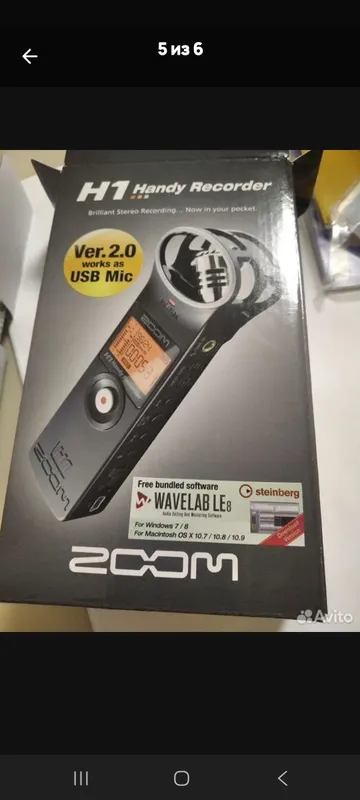 продаётся диктофон Zoom H1 1 продаётся диктофон Zoom H1 1