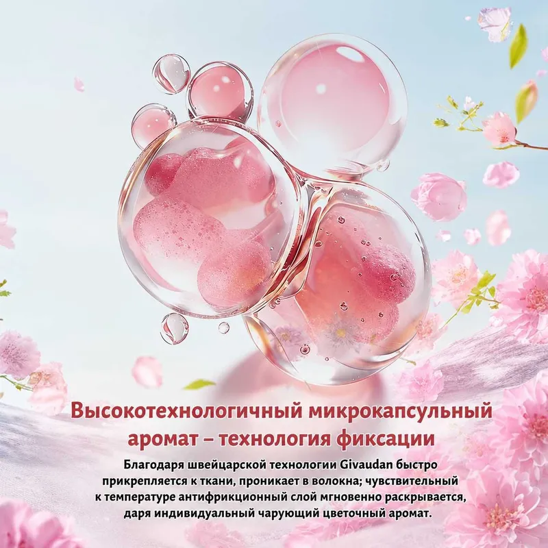 Капсулы BLOOM WASH 3 in 1 средство для стирке всех типов тканей — фото 6