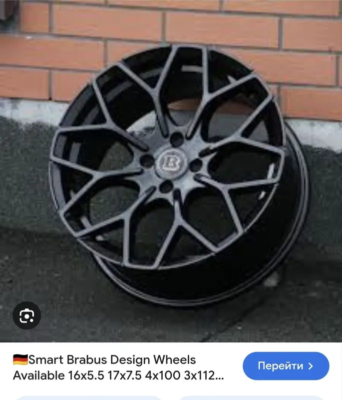 Brabus Smart 17 original diska balon kamplekt 5