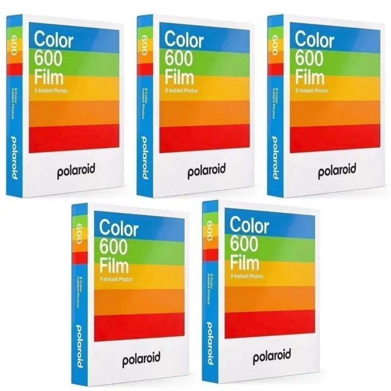 Polaroid 600/636 картриджи пленки новые запечатанн