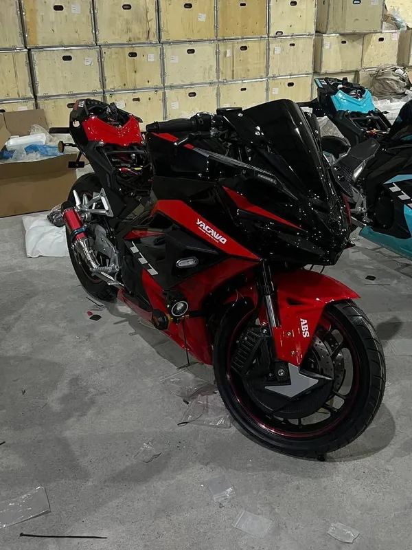 Спортбайк ninja 400сс мотоцикл — фото 4
