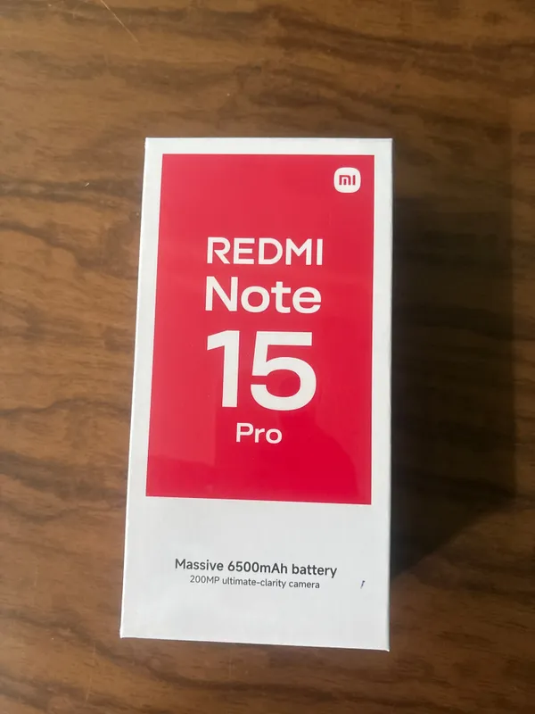 Redmi note 15 pro 256 gb 2 Redmi note 15 pro 256 gb 2
