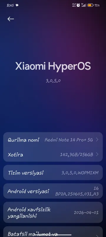 Redmi note 14 pro+ 5g 1