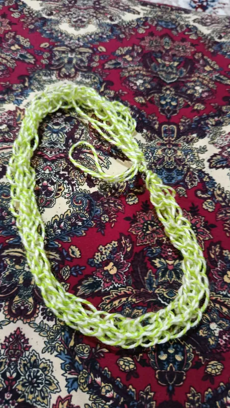 Qoʻlda toʻqilgan braslet 2