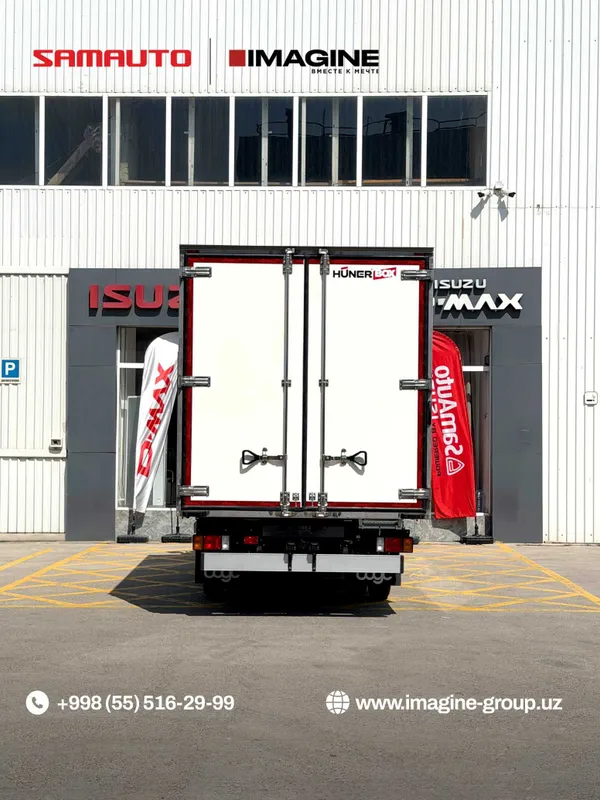 "ISUZU NMR77H" shassisi negizidagi izotermik furgon 5