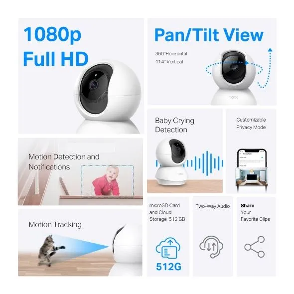 Камера Tp-Link Tapo C200C — фото 2