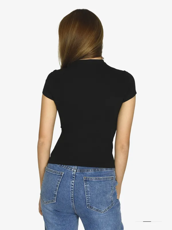 Топ в рубчик чёрный, S-XL продаю по себестоимости 4